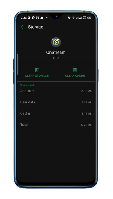 Light App, Low Storage