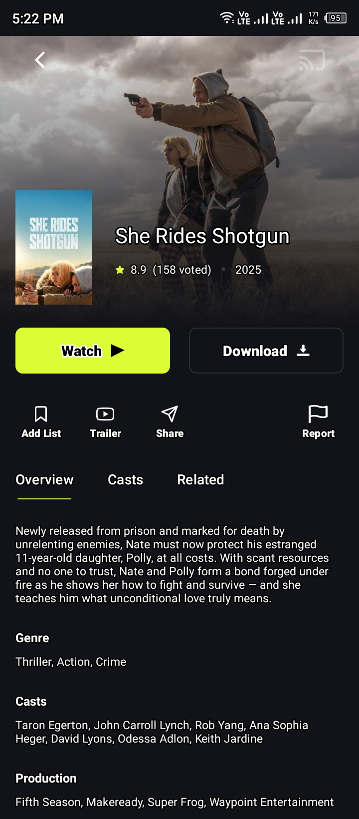 She Rides Shot Gun Movie on On Stream